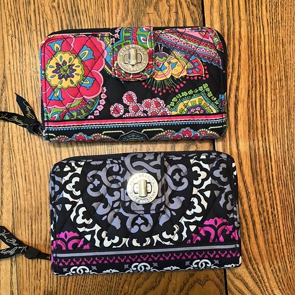 Vera Bradley Handbags - 2 Vera Bradley Quilted Wallets